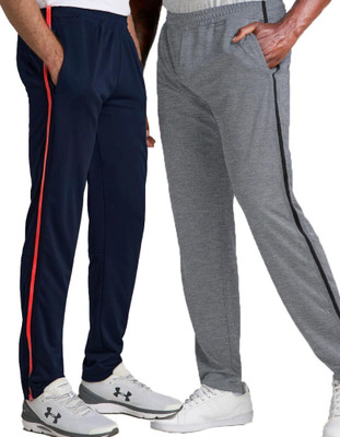 Joggers Park Solid Men Multicolor Track Pants