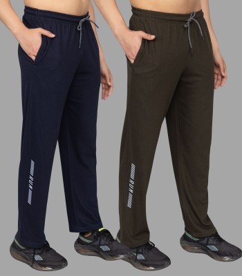 Pyro Spirit Printed Men Dark Blue, Dark Green Track Pants