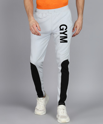 mfb Printed Men Grey Track Pants