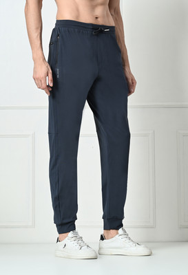 BILDOS Solid Men Grey Track Pants