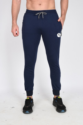 Naskar Fashion Solid Men Blue Track Pants