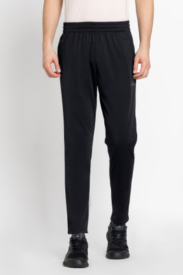 ADIDAS Printed Men Black Track Pants