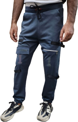 Mindsart Trending Printed Men Grey Track Pants