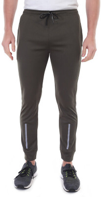 Toxic ADDICTION Self Design Men Olive Track Pants