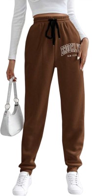 TABADTOD ENTERPRISES Printed Women Brown Track Pants