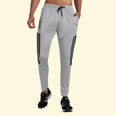 ACE SPORTS Solid Men Grey Track Pants