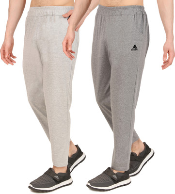 Clothina Printed Men Grey Track Pants
