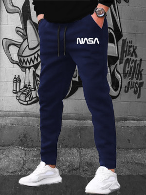PKB garments Printed Men Dark Blue Track Pants