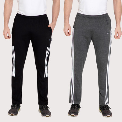 Zeffit Self Design Men Multicolor Track Pants