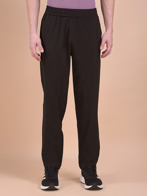 DCYPHR Solid Men Black Track Pants