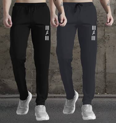 Denlike Printed Men Multicolor Track Pants