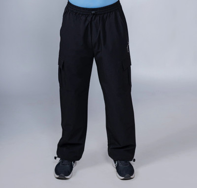 ProLift Solid Men & Women Black Track Pants