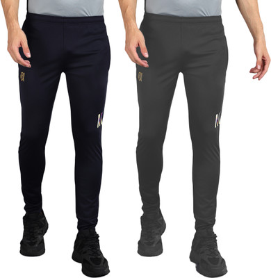 Moda Rapido Printed Men Dark Blue, Grey Track Pants