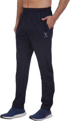 jorkk Solid Men Dark Blue Track Pants