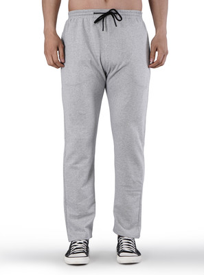 GARTEEN Solid Men Grey Track Pants