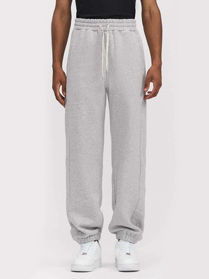 KOTTY Solid Men Grey Track Pants