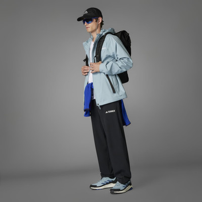 ADIDAS Printed Men Black Track Pants