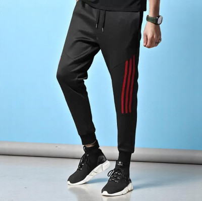 LALWANI BROTHERS Solid Men Red Track Pants