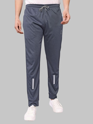 Moda Rapido Solid Men Black Track Pants