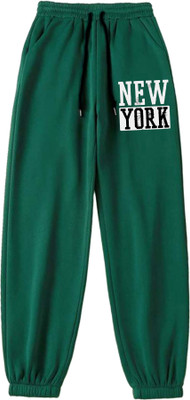 Tabadtod Printed Women Green Track Pants