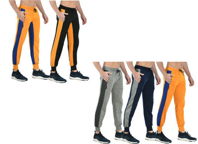 Indistar Colorblock Men Multicolor Track Pants