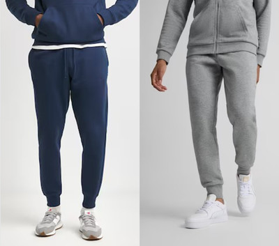 CornerKick Solid Men Dark Blue, Silver Track Pants