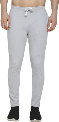 Kashmiri threading Slim Fit Men Grey Trousers