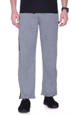 Colors & Blends Striped Men Grey Track Pants