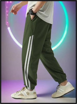 UNICO WESTON STORE Solid Men Dark Green Track Pants