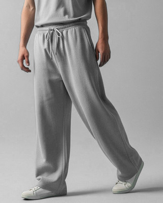 Cloth N Code Solid Men Grey Track Pants