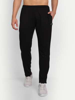 Zeffit Striped Men Black Track Pants