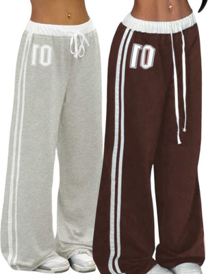 Clothmaster Striped Women Multicolor Track Pants