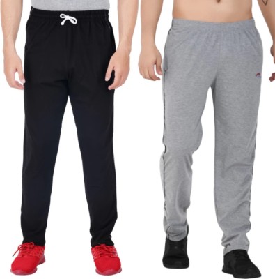 Highline fashion Solid Men Black, Grey Track Pants