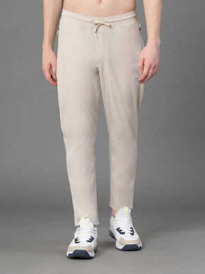 RED TAPE Solid Men White Track Pants