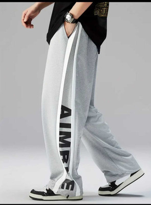 FURRR Printed Men Grey Track Pants