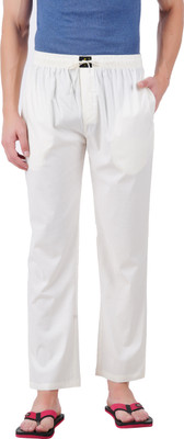 Happy Bunny Solid Men Light Green Track Pants
