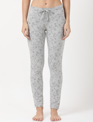 JOCKEY Printed Women Grey Track Pants