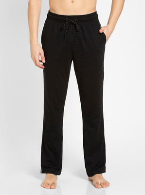 JOCKEY Solid Men Black Track Pants