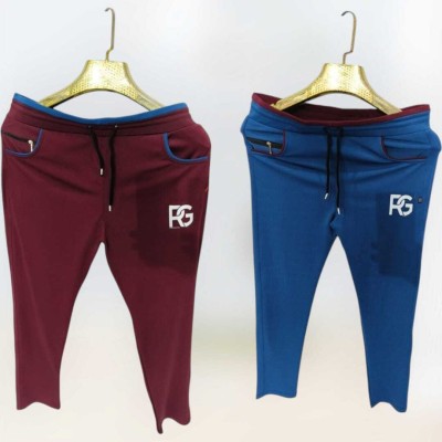 Rm Sports Solid Men Multicolor Track Pants