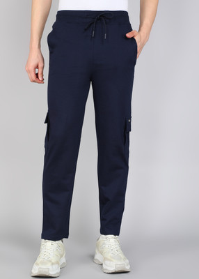 KILLER Solid Men Dark Blue Track Pants