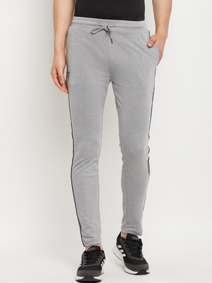 DUKE Striped Men Grey Track Pants