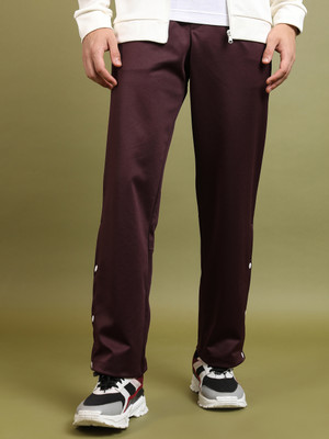 HIGHLANDER Solid Men Brown Track Pants