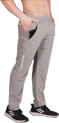 Renessa Solid Men White Track Pants