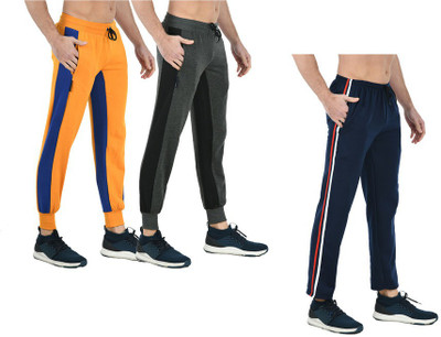 Indistar Colorblock Men Multicolor Track Pants