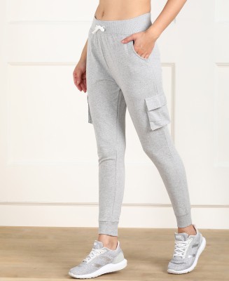 METRONAUT Solid Women Grey Track Pants