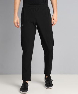 Lemona Solid Men Black Track Pants