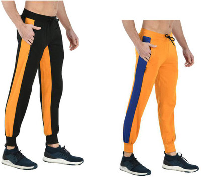 Indistar Self Design Men Multicolor Track Pants