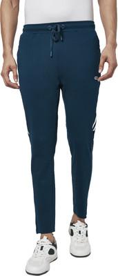 Ajile By Pantaloons Striped Men Blue Track Pants