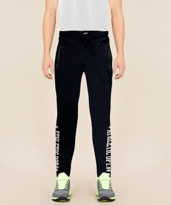 estilo flem Solid Men Dark Blue Track Pants