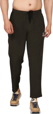 AEMA Printed Men Olive Track Pants
